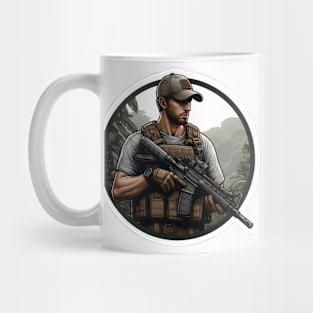 Tactical Man Mug